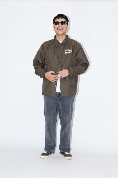 NYLON COACH JACKET "RIBBON"