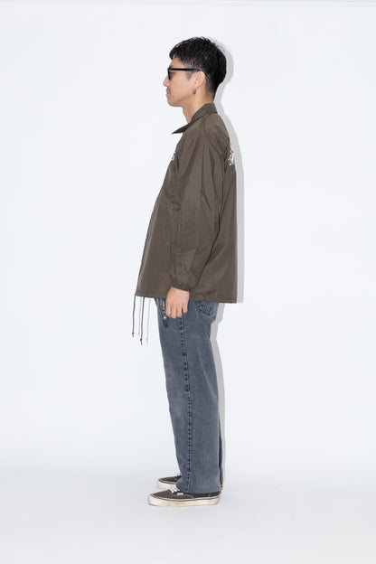 NYLON COACH JACKET "RIBBON"