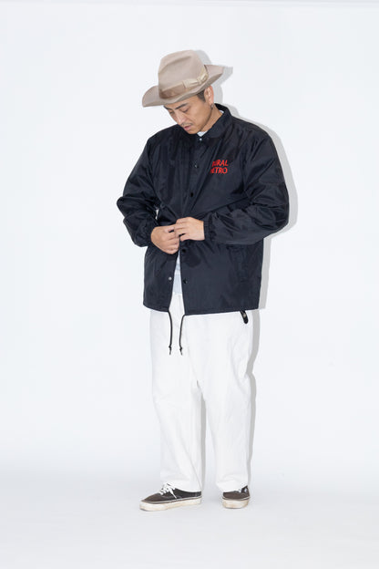 NYLON COACH JACKET "RIBBON"