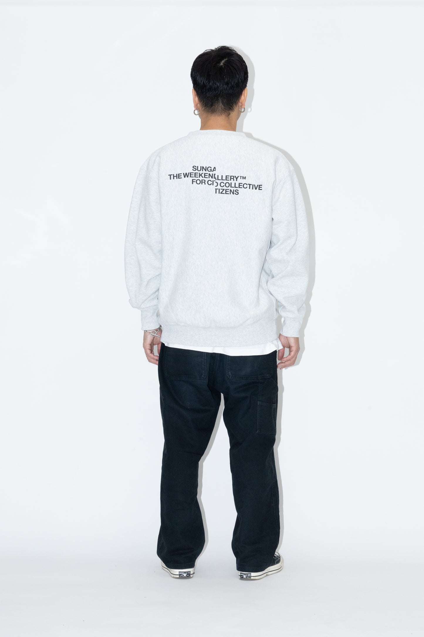 HEAVYWEIGHT CREWNECK SWEATSHIRT "SPLIT”