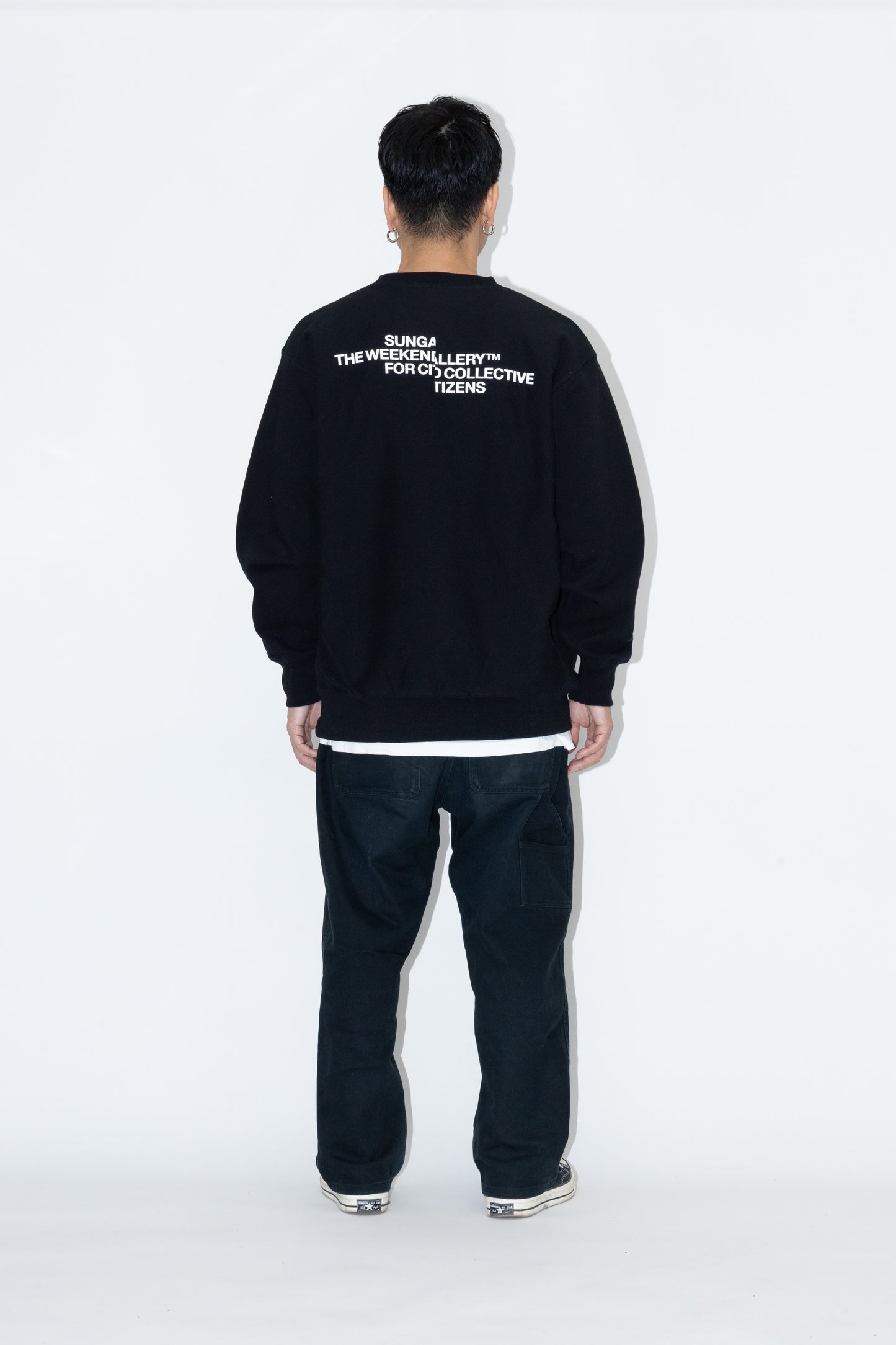 HEAVYWEIGHT CREWNECK SWEATSHIRT "SPLIT”