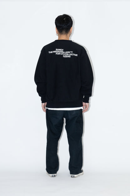 HEAVYWEIGHT CREWNECK SWEATSHIRT "SPLIT”