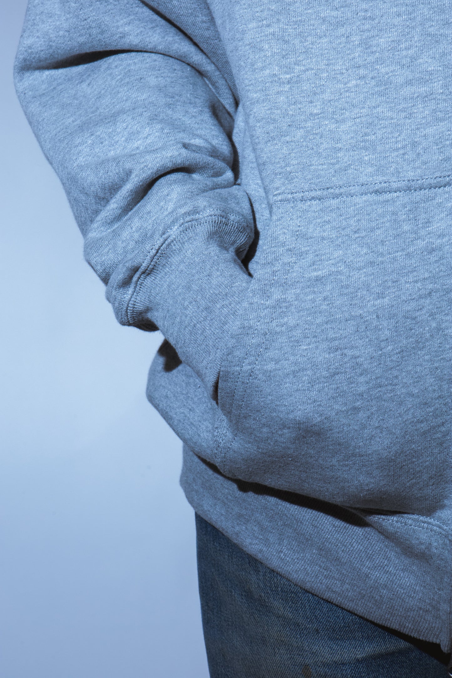 SUNGALLERY BOXY DOUBLE ZIP HOODIE