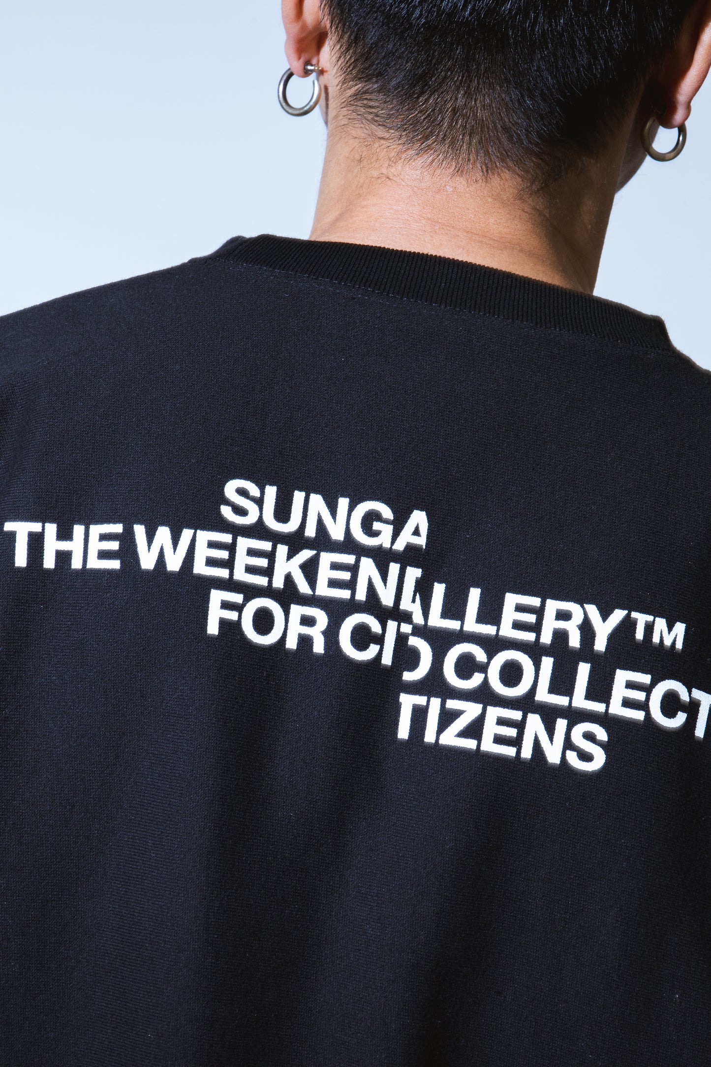 HEAVYWEIGHT CREWNECK SWEATSHIRT "SPLIT”