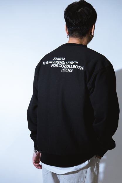 HEAVYWEIGHT CREWNECK SWEATSHIRT "SPLIT”
