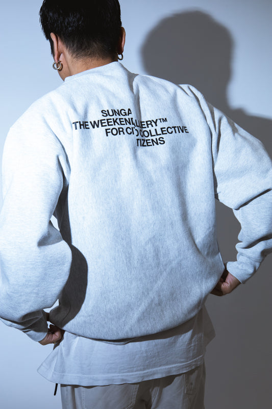 HEAVYWEIGHT CREWNECK SWEATSHIRT "SPLIT”