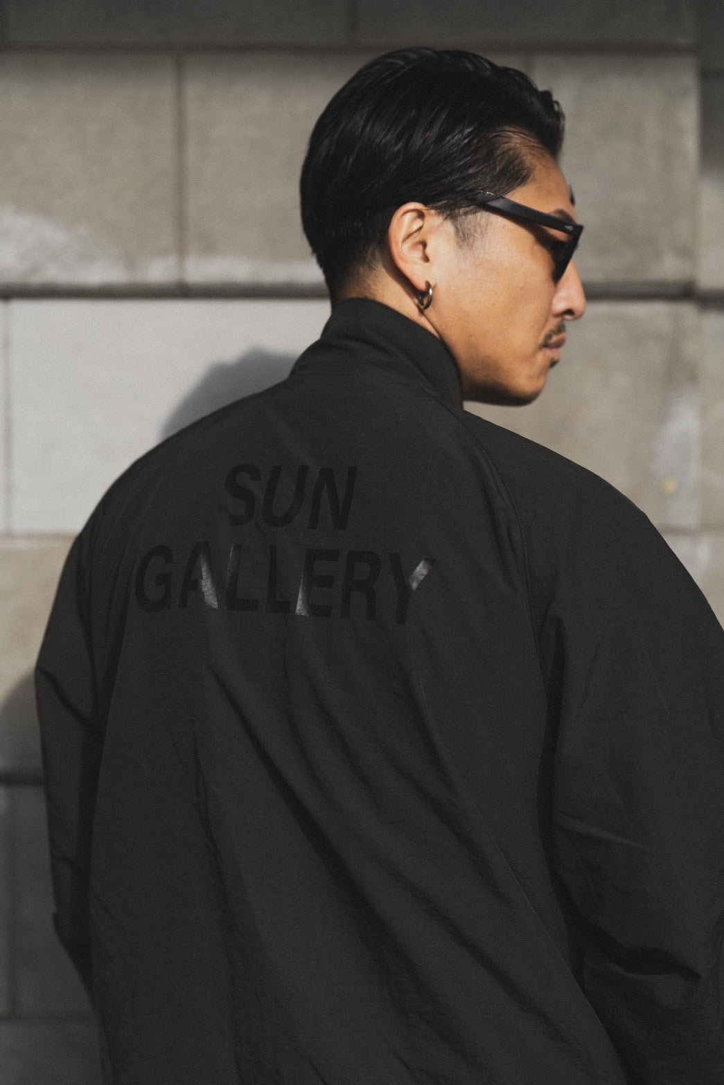 SUNGALLERY NYLON TRACK JACKET