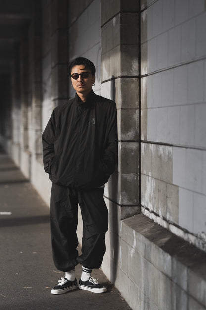 SUN GALLERY LOGO ナイロントラックパンツ