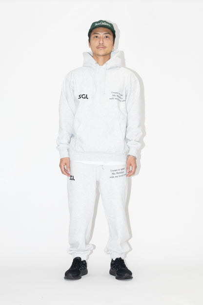 SGL lettered HEAVYWEIGHT HOODIE