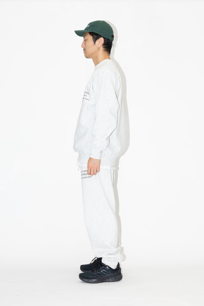 SGL lettered HEAVYWEIGHT CREWNECK SWEATSHIRT