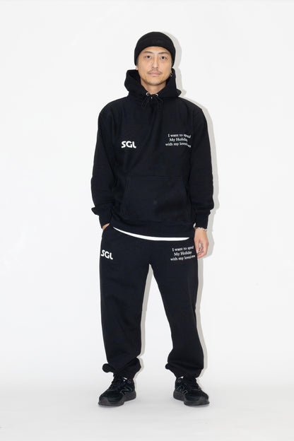 SGL lettered HEAVYWEIGHT HOODIE