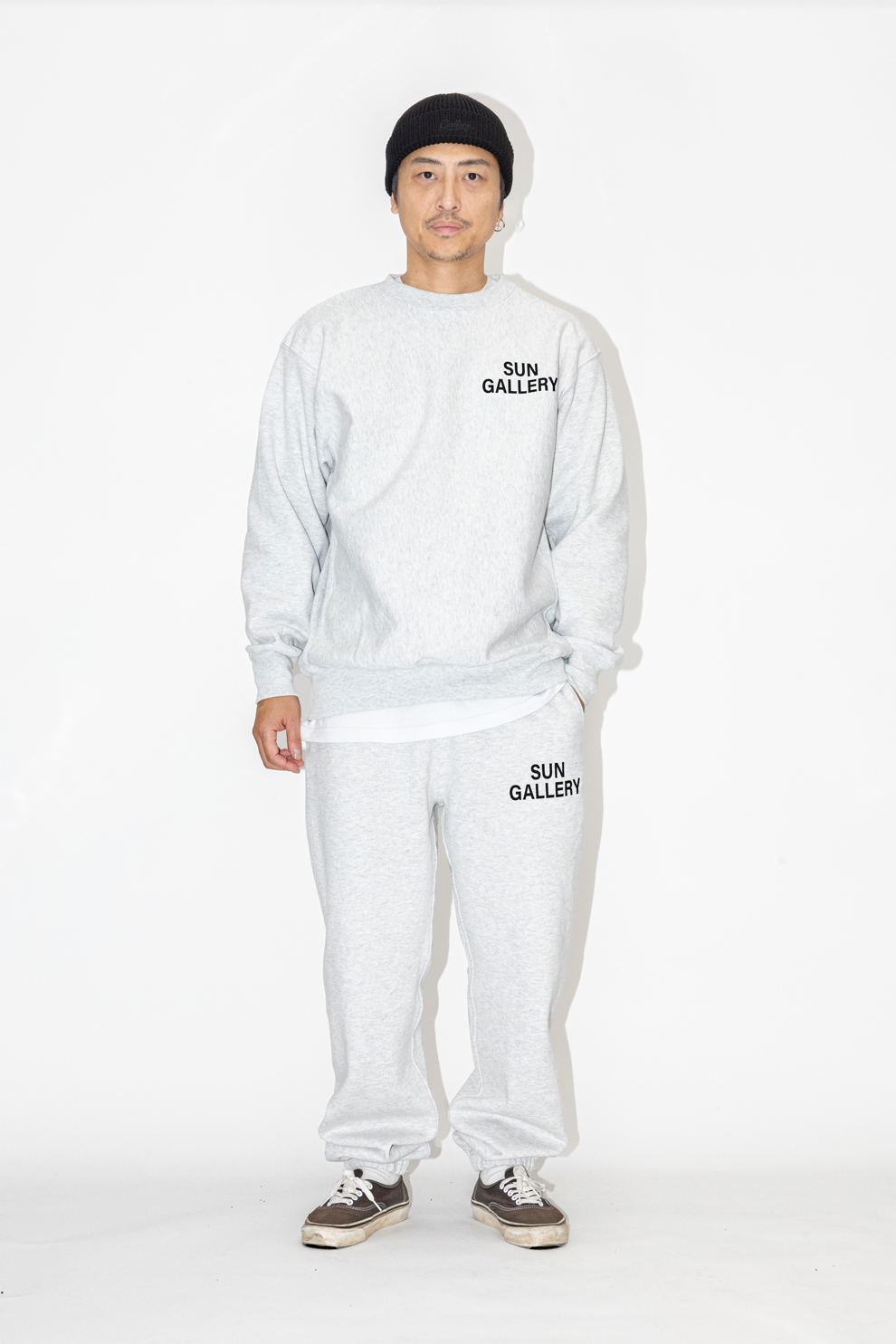 SUNGALLERY HEAVYWEIGHT CREWNECK SWEATSHIRT