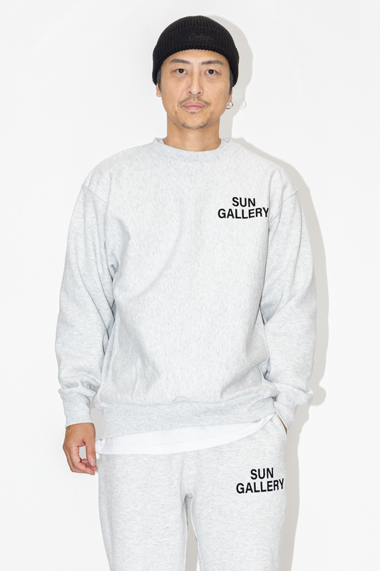 SUNGALLERY HEAVYWEIGHT CREWNECK SWEATSHIRT