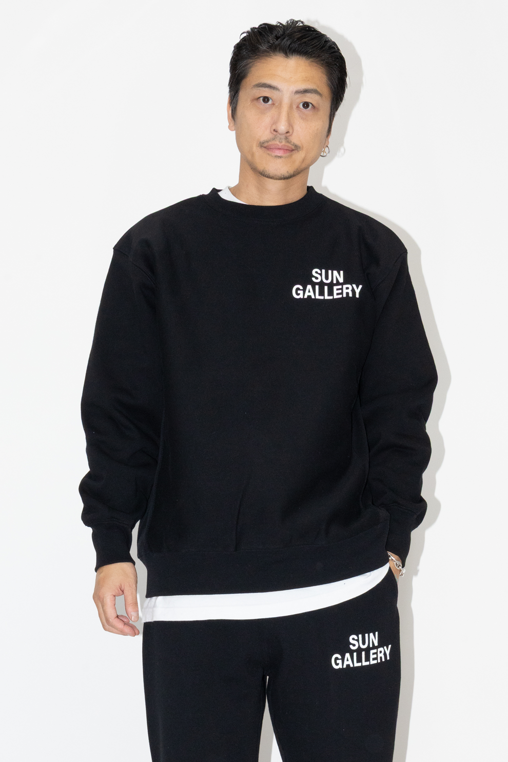 SUNGALLERY HEAVYWEIGHT CREWNECK SWEATSHIRT