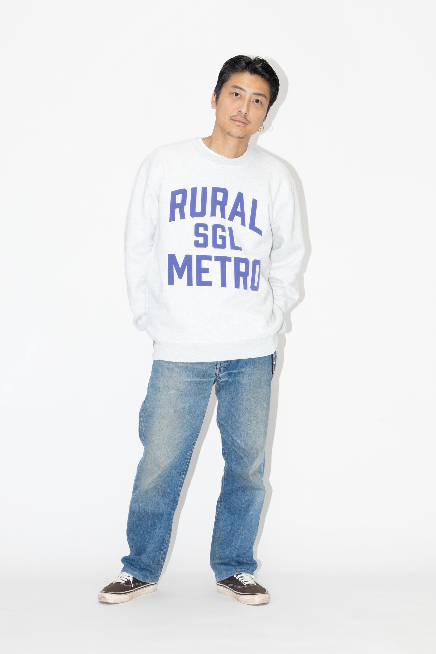 RURALMETRO T/C CREWNECK SWEATSHIRT