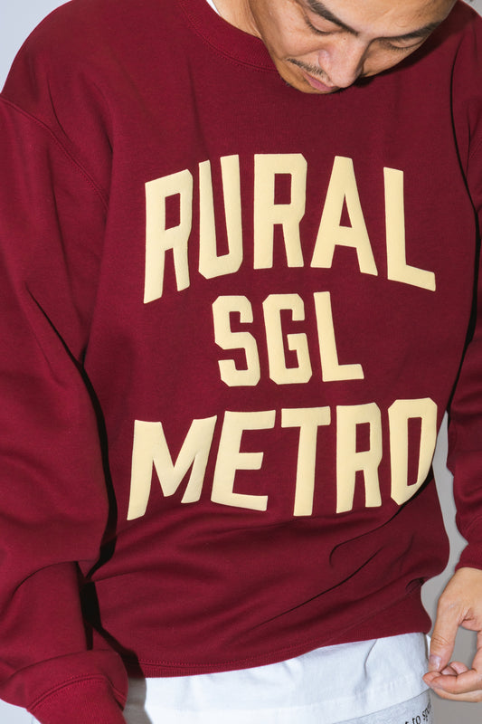 RURALMETRO T/C CREWNECK SWEATSHIRT