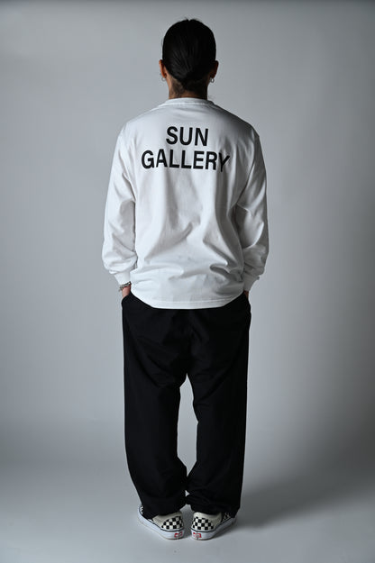 SUN GALLERY LOGO ロングスリーブTシャツ