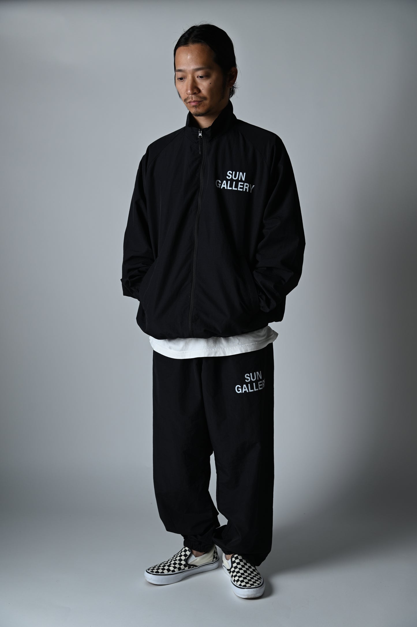 SUNGALLERY LOGO ナイロントラックジャケット