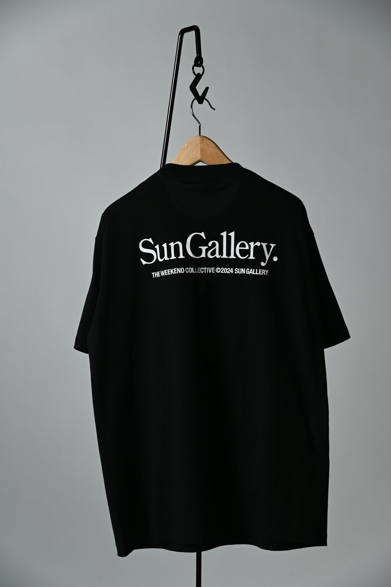 THE AESTHETIC T-SHIRT - ブラック×ホワイト