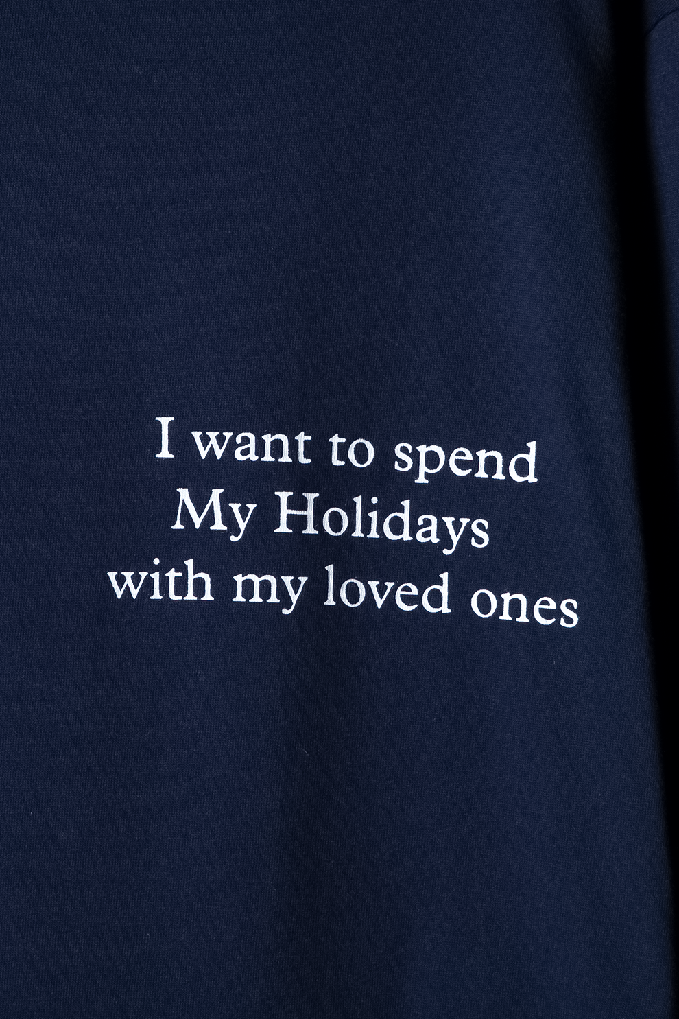 SGL lettered LONG SLEEVE T-SHIRT