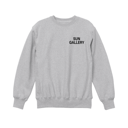 SUN GALLERY LOGO 12oz裏起毛 ヘヴィーウェイトロゴスウェット