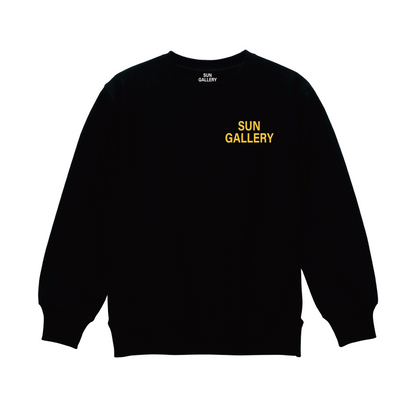 SUN GALLERY LOGO 12oz裏起毛 ヘヴィーウェイトロゴスウェット