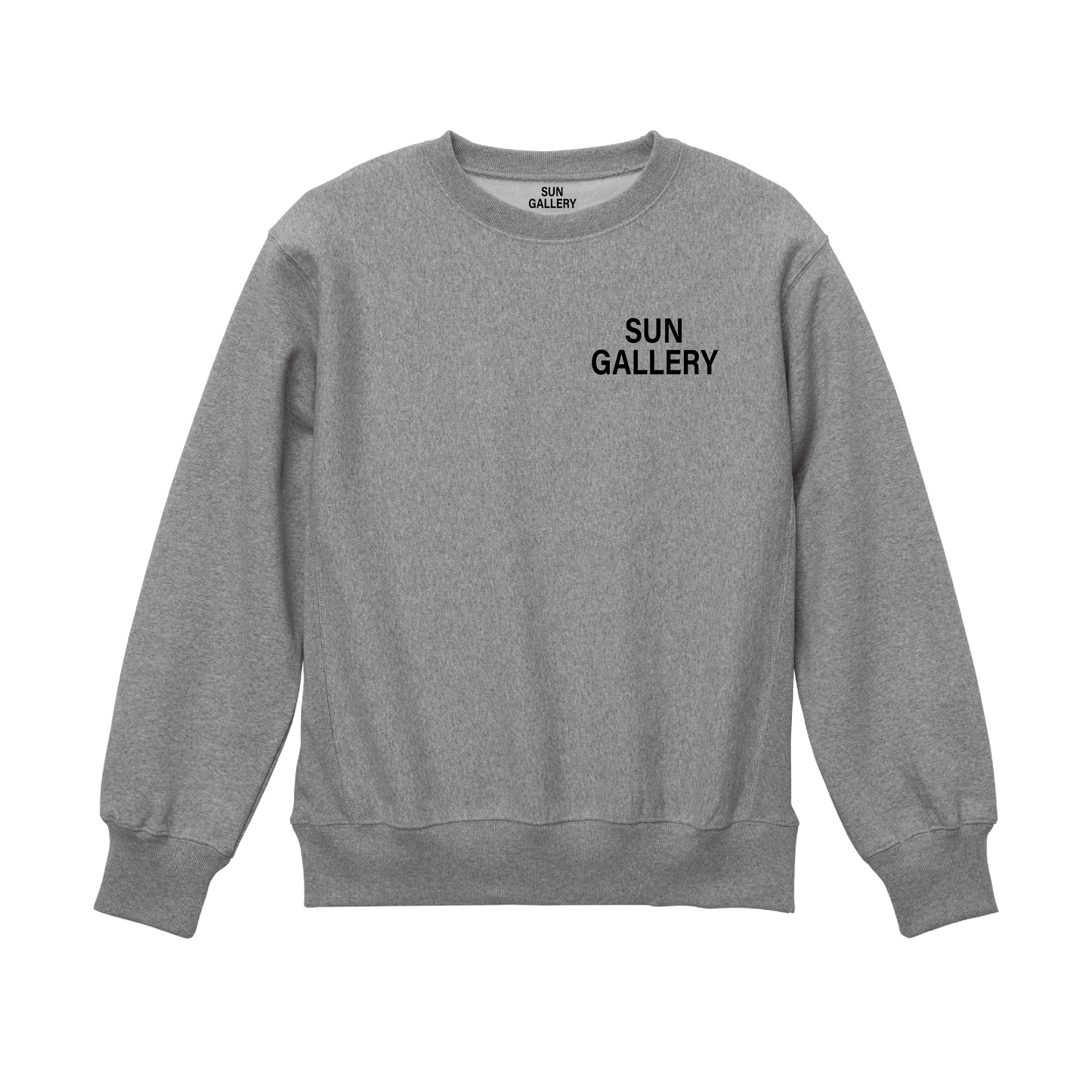 SUN GALLERY LOGO 12oz裏起毛 ヘヴィーウェイトロゴスウェット