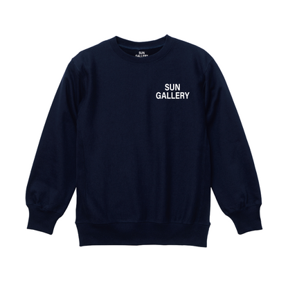 SUN GALLERY LOGO 12oz裏起毛 ヘヴィーウェイトロゴスウェット