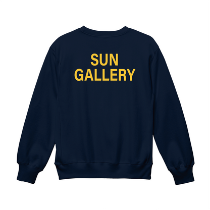 SUN GALLERY LOGO 12oz裏起毛 ヘヴィーウェイトロゴスウェット