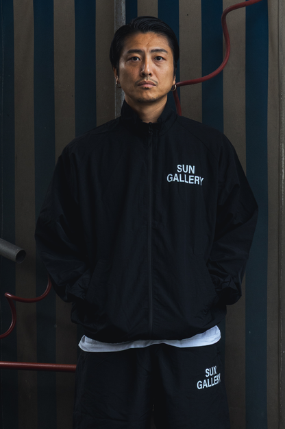 SUNGALLERY NYLON TRACK JACKET