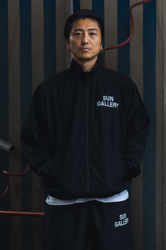 SUNGALLERY NYLON TRACK JACKET