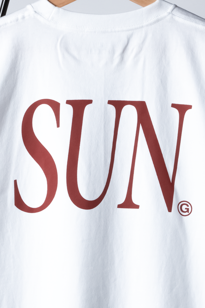 SUNGALLERY "SUN LOGO" T-SHIRT