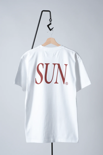 SUNGALLERY "SUN LOGO" T-SHIRT