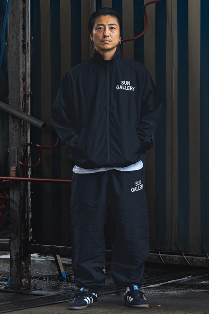 SUNGALLERY NYLON TRACK PANTS
