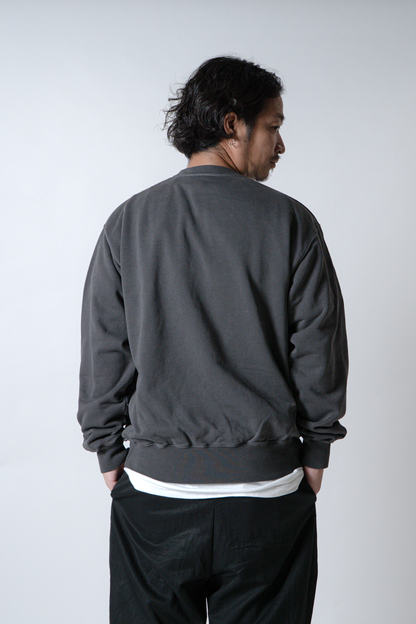 PIGMENT DYED SWEATSHIRT “STARDUST”