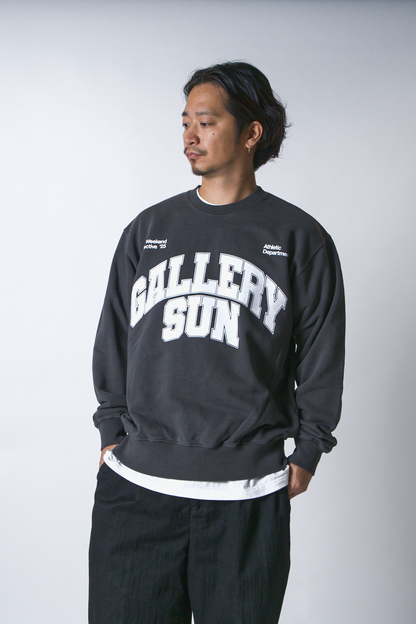 PIGMENT DYED SWEATSHIRT “VARSITY”