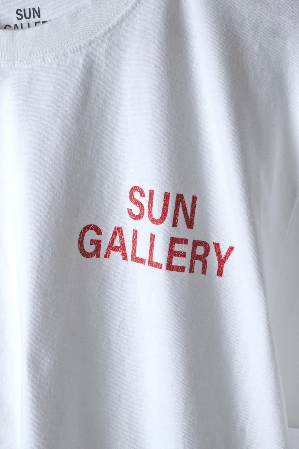 SUNGALLERY WORN-OUT T-SHIRT (ホワイト)