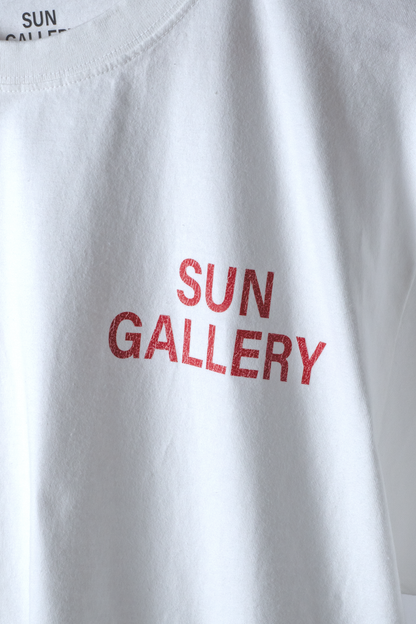 SUNGALLERY WORN-OUT T-SHIRT (ホワイト)