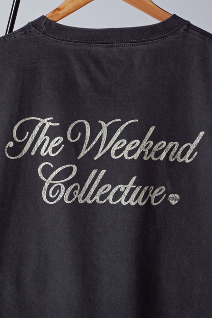 SUNGALLERY WORN-OUT T-SHIRT (ヴィンテージブラック)