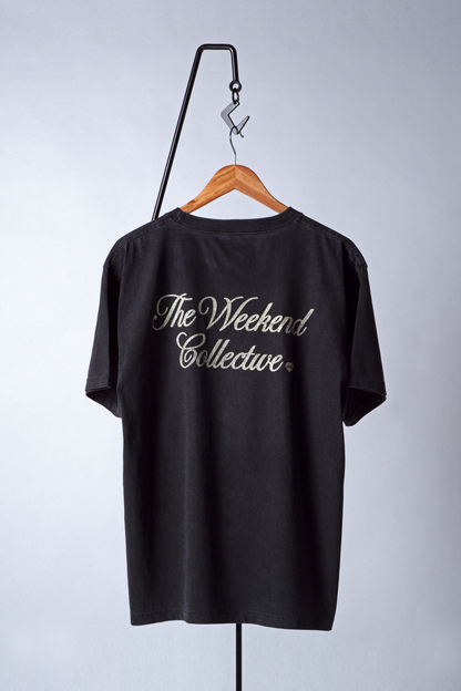 SUNGALLERY WORN-OUT T-SHIRT (ヴィンテージブラック)