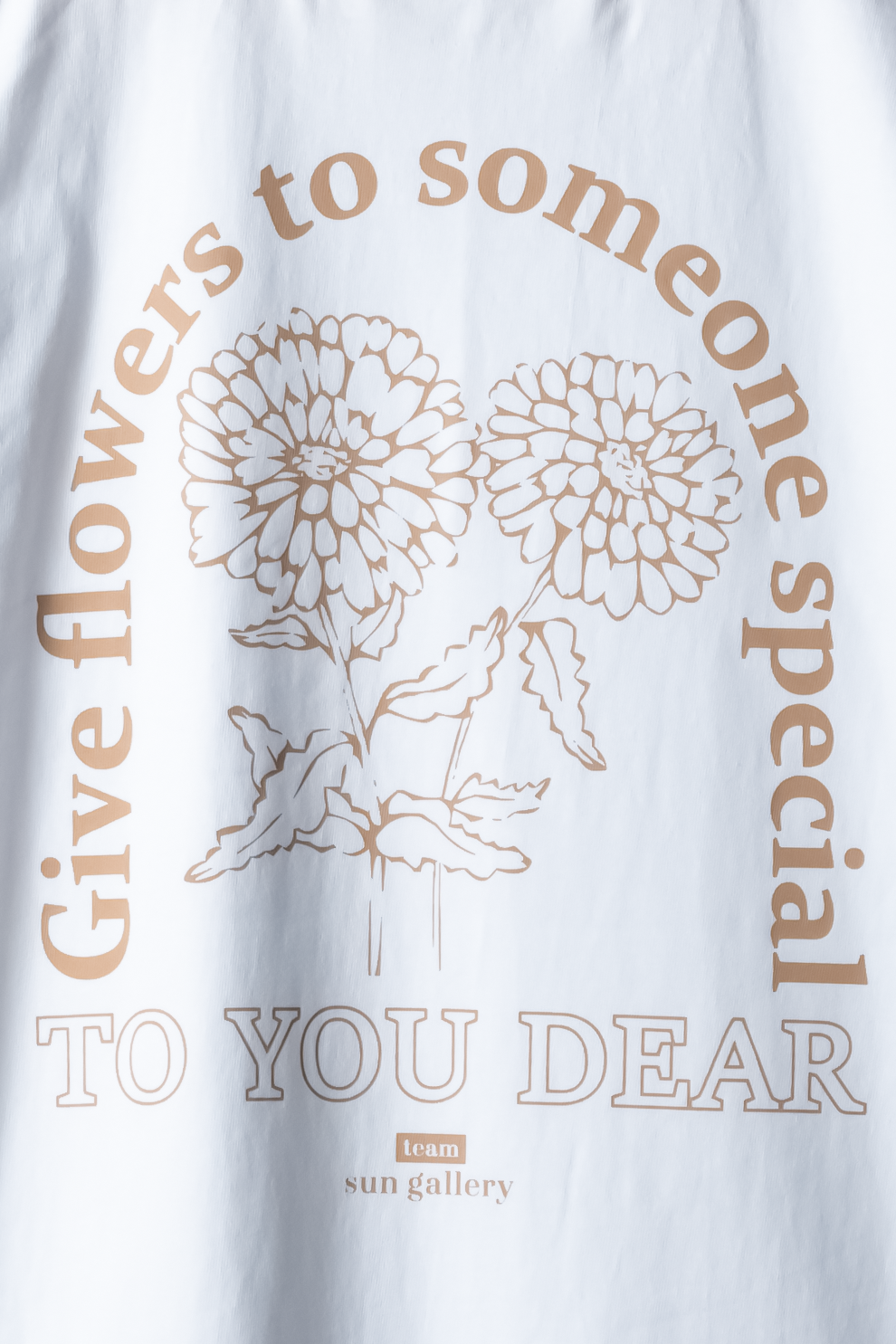 SUNGALLERY "TO YOU DEAR" T-SHIRT (ホワイト)