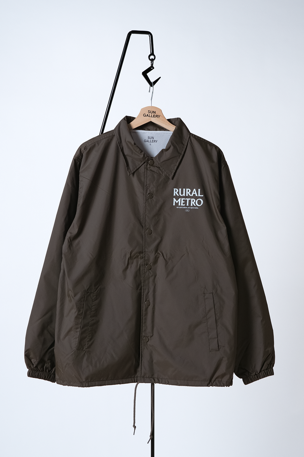 NYLON COACH JACKET 